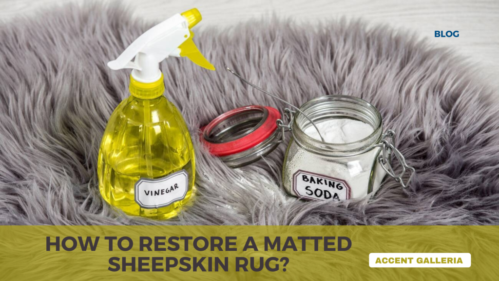 Restoring a matted sheepskin rug services in St Joseph KS