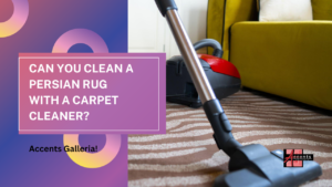 clean a Persian rug with a carpet cleaner in Lawrence KS