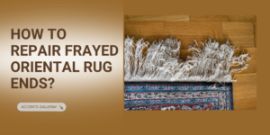 Frayed oriental rug repair in Topeka KS